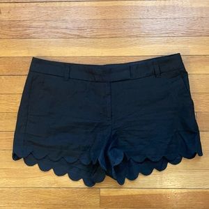 Scalloped J Crew shorts